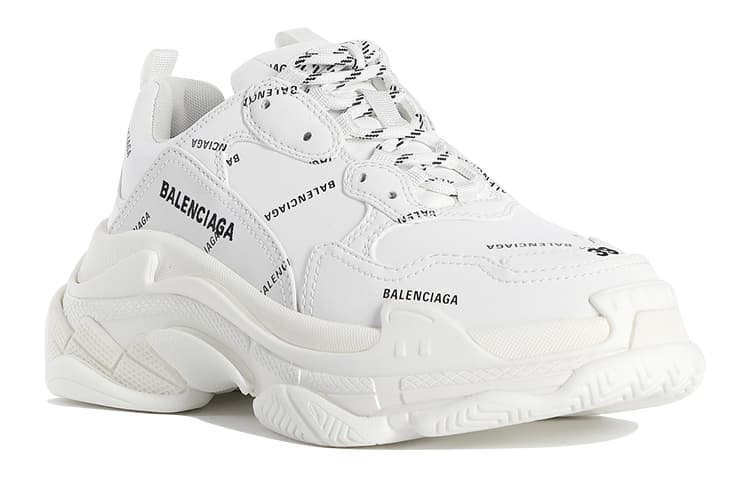 Кроссовки Balenciaga Triple S White - изображение 3