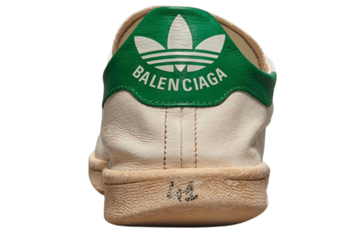 Кроссовки adidas x Balenciaga Low White Green - изображение 5