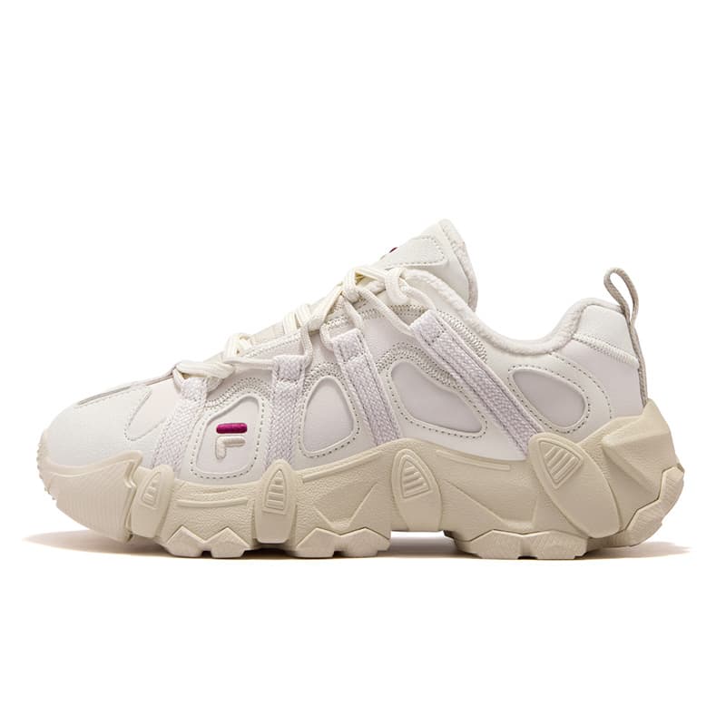 Кроссовки FILA FUSION Exocet II Текстиль Синтетическая кожа Повседневная обувь Женская Серый Белый - изображение 1