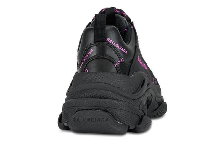 Кроссовки Balenciaga Triple S Black - изображение 4