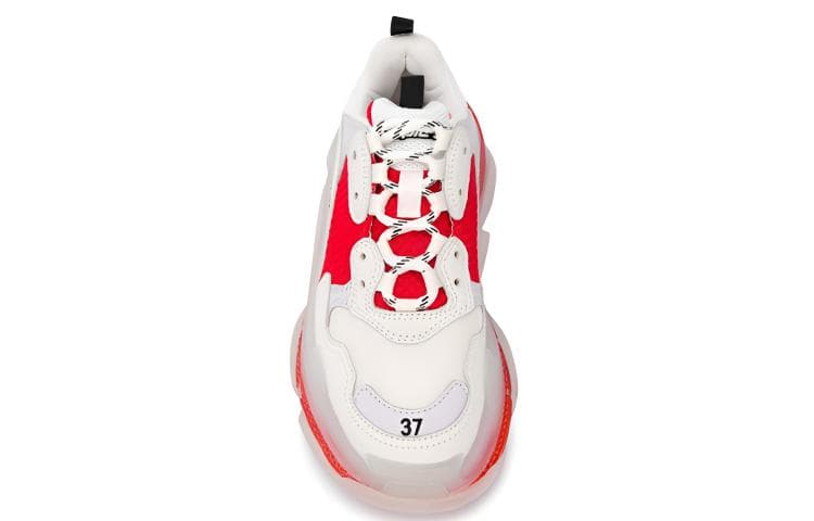 Кроссовки Balenciaga Triple S White Red - изображение 4