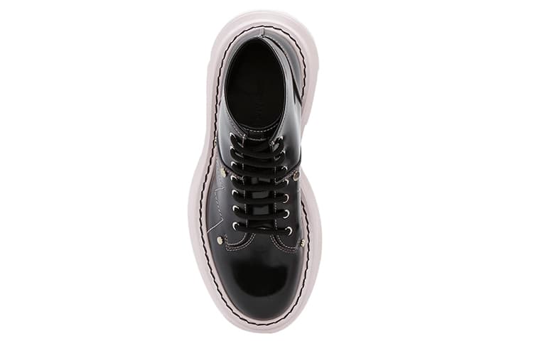 Ботинки Alexander McQueen Tread Slick Boots Black - изображение 5