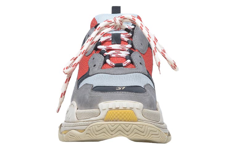 Кроссовки Balenciaga Triple S Blue Grey - изображение 2