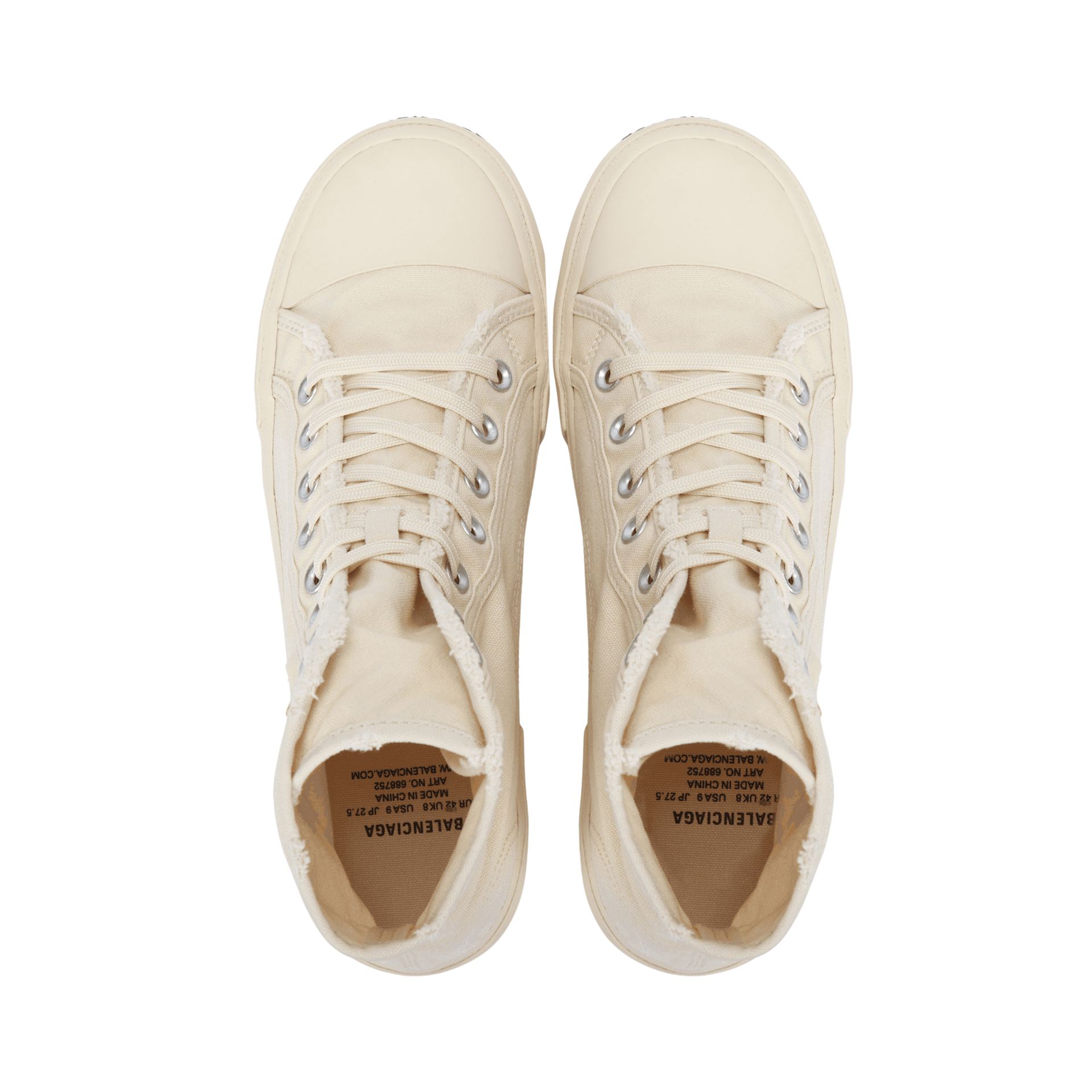 Кеды Balenciaga Paris High Top White - изображение 3
