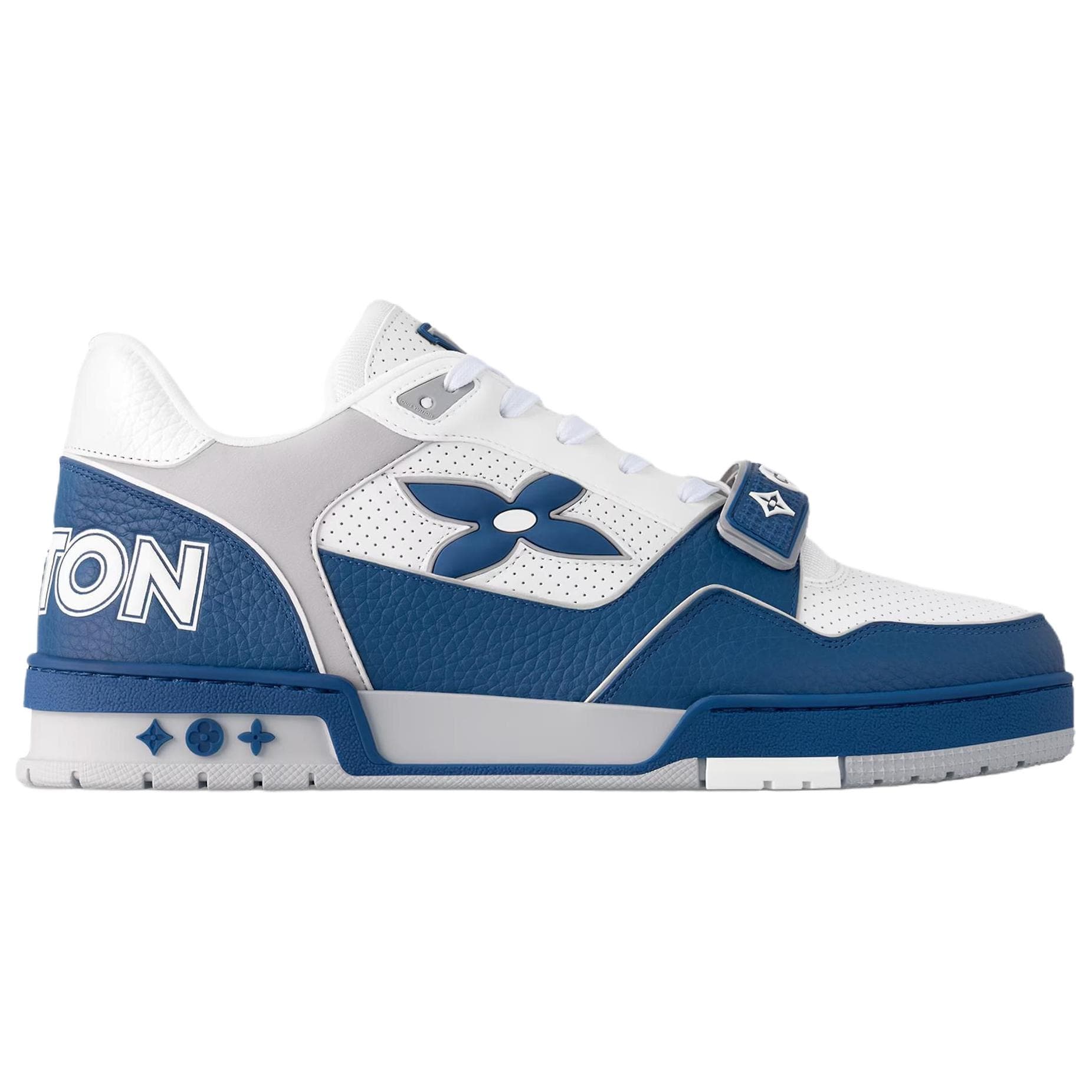 Кроссовки Louis Vuitton Trainer Blue White - изображение 2