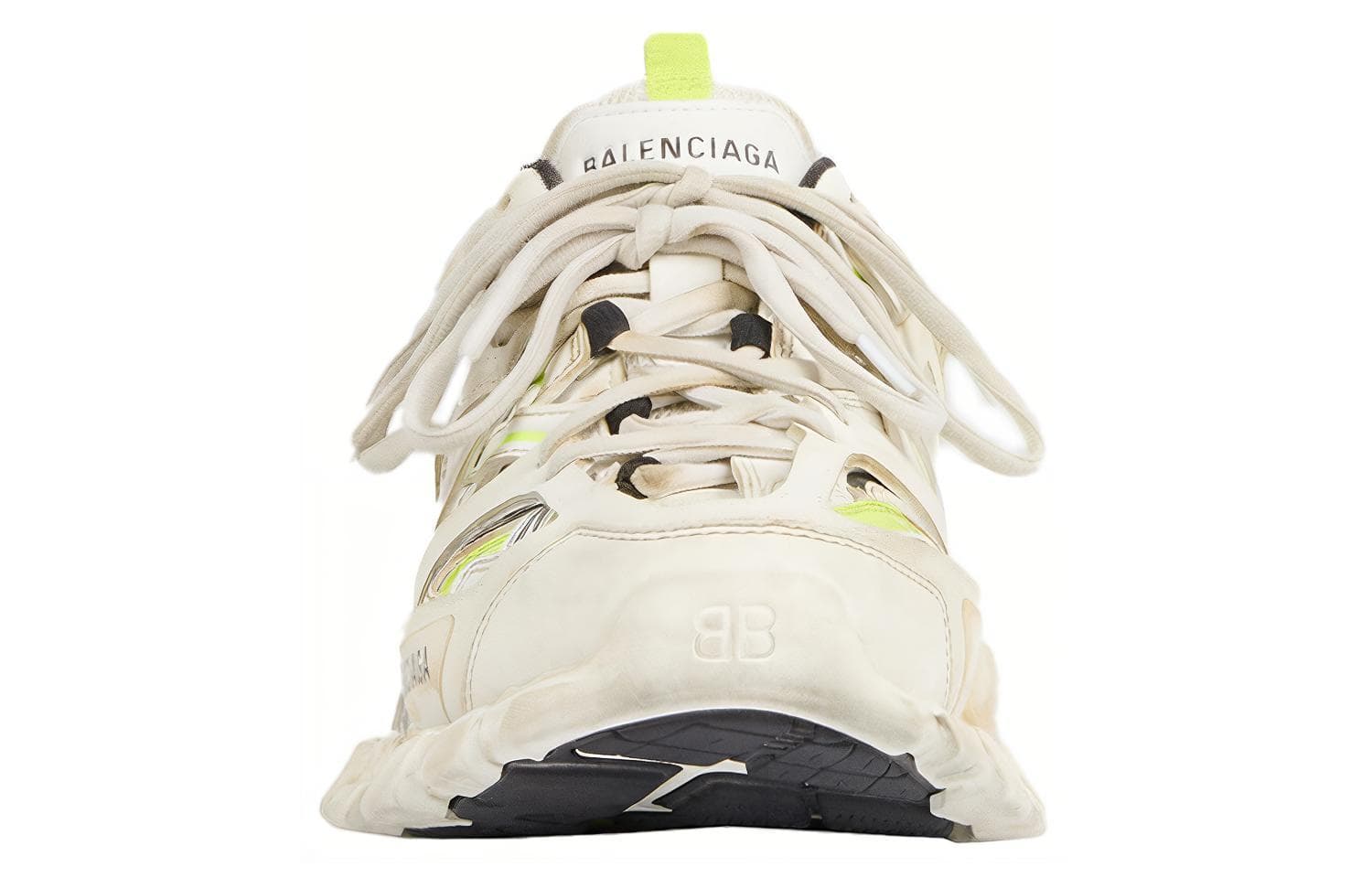 Кроссовки Balenciaga Track 1.0 Worn Out White Green - изображение 3