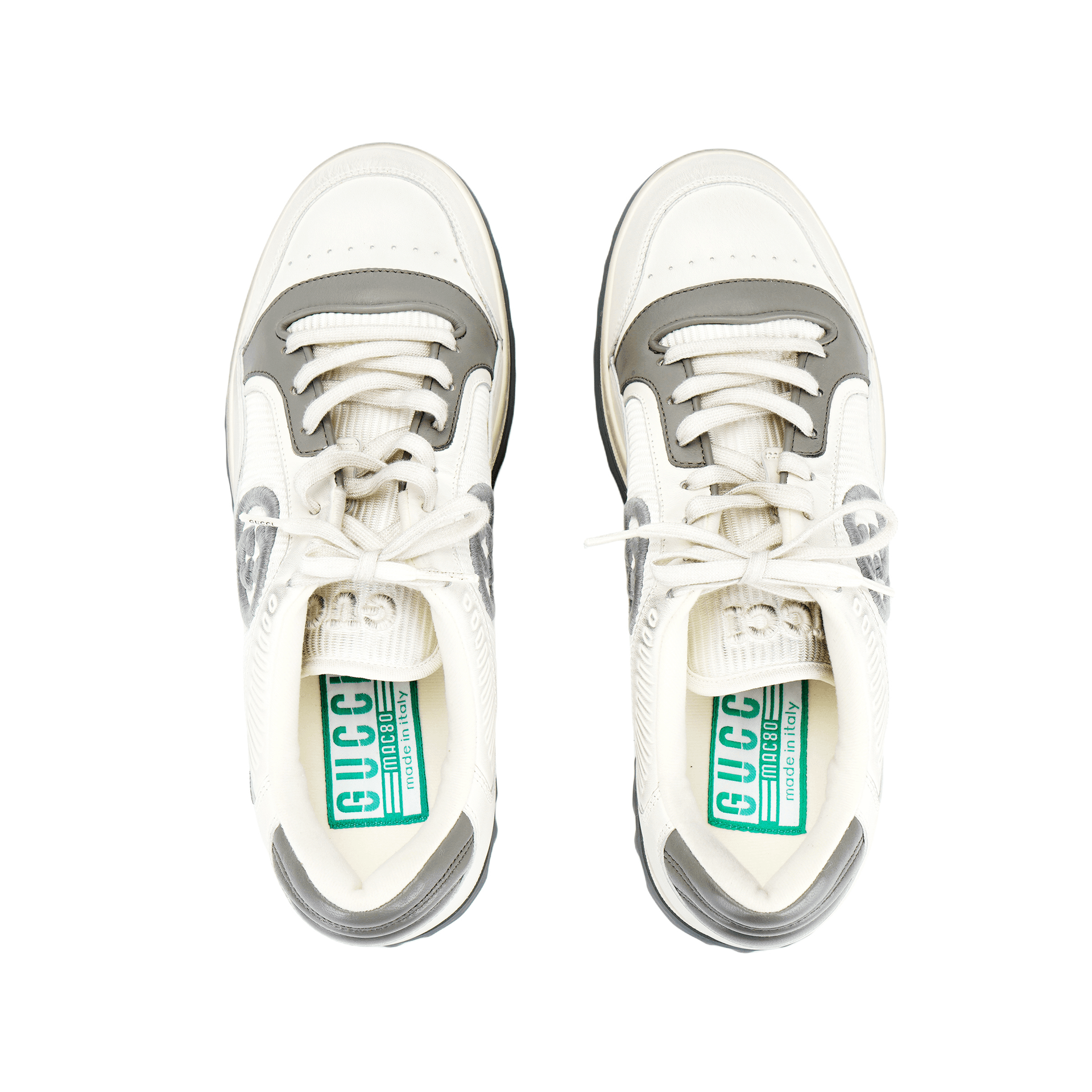 Кроссовки Gucci Low Top Sneakers White Distressed - изображение 3