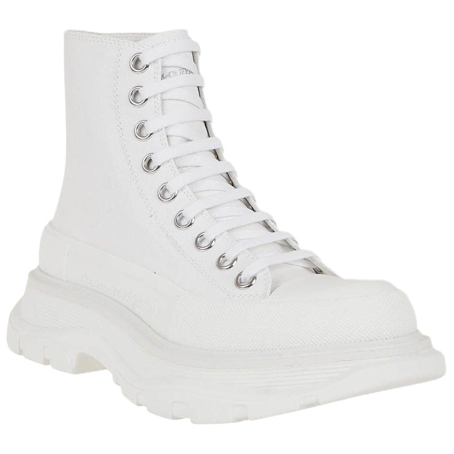 Ботинки Alexander McQueen Tread Slick White - изображение 3