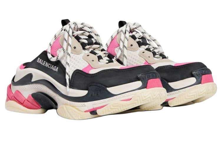 Кроссовки Balenciaga Triple S White Black Pink - изображение 3