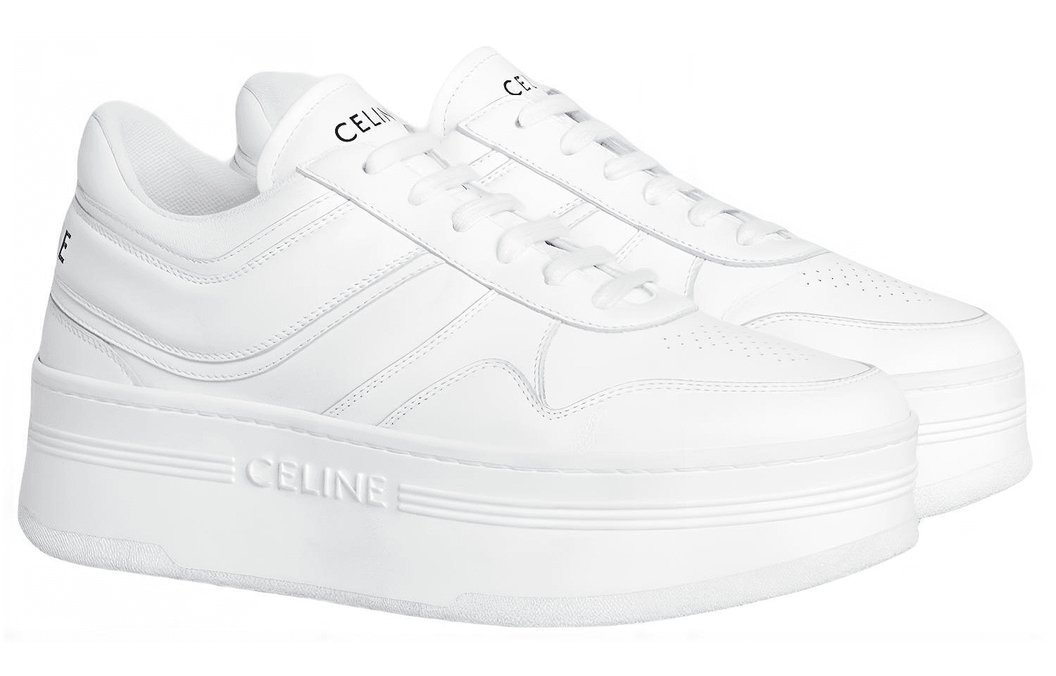 Кроссовки Celine Block Sneakers White - изображение 5