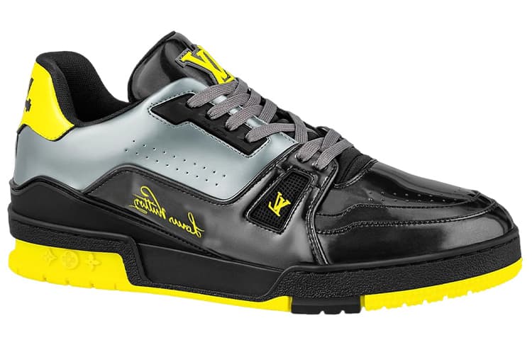Кроссовки Louis Vuitton Trainer Black Yellow - изображение 2