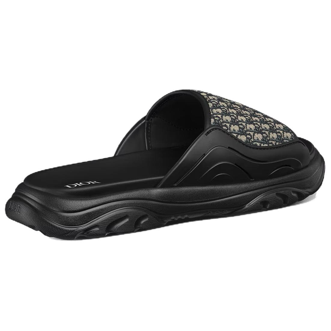 Сандалии Dior H-Town Oblique Black - изображение 4