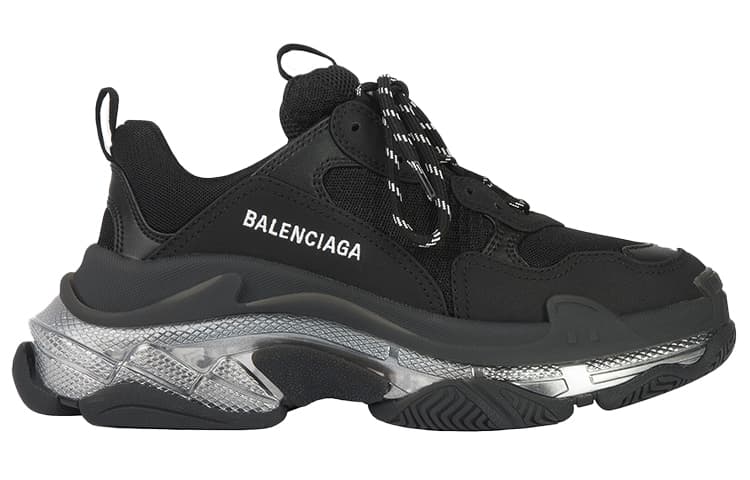 Кроссовки Balenciaga Triple S Clear Sole Black - изображение 2