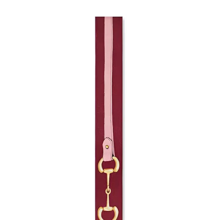 Платок GUCCI Шарфы из шелка с узором "Тутовый" Женские Бордовый - изображение 3
