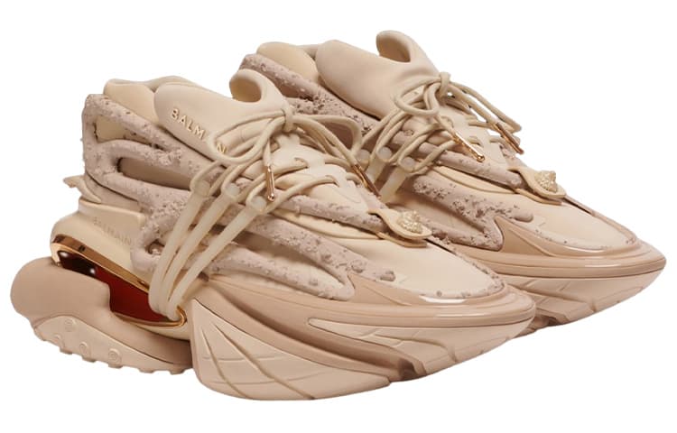 Кроссовки Balmain Unicorn Beige - изображение 3