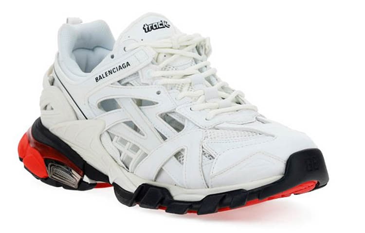 Кроссовки Balenciaga Track.2 White Red - изображение 3