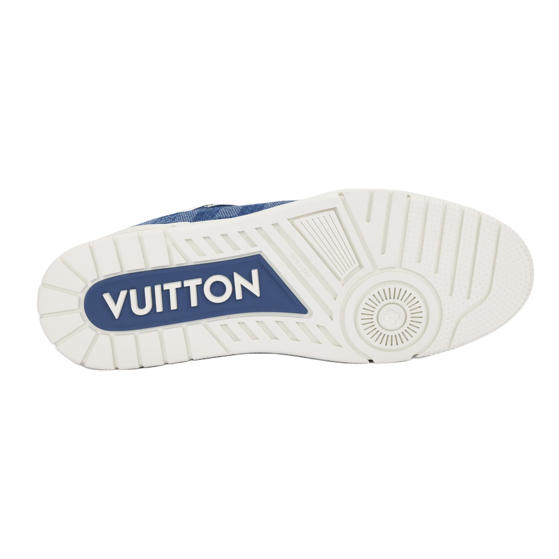 Кроссовки Louis Vuitton Trainer White Blue - изображение 5