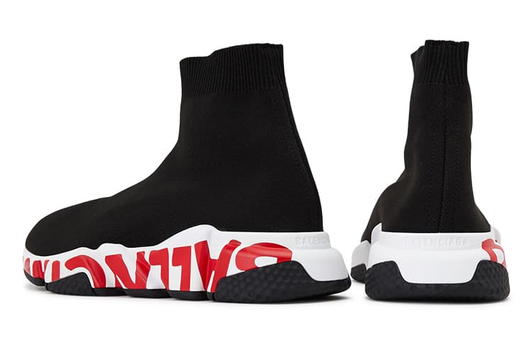 Кроссовки Balenciaga Speed logo - изображение 4