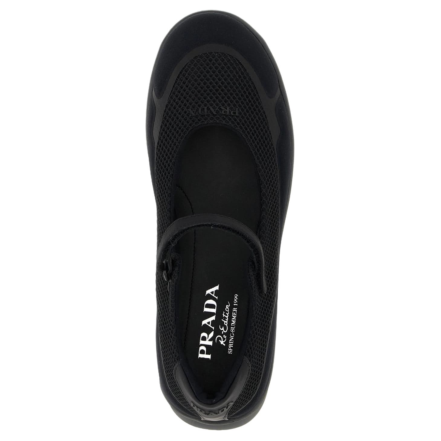 PRADA Платформа Mary Jane Женские Туфли Черные - изображение 6