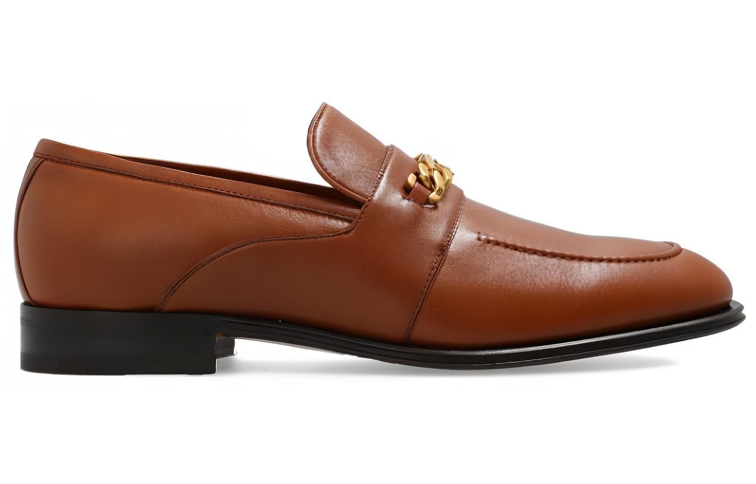 Ботинки Gucci Brown Leather Slip-On - изображение 2