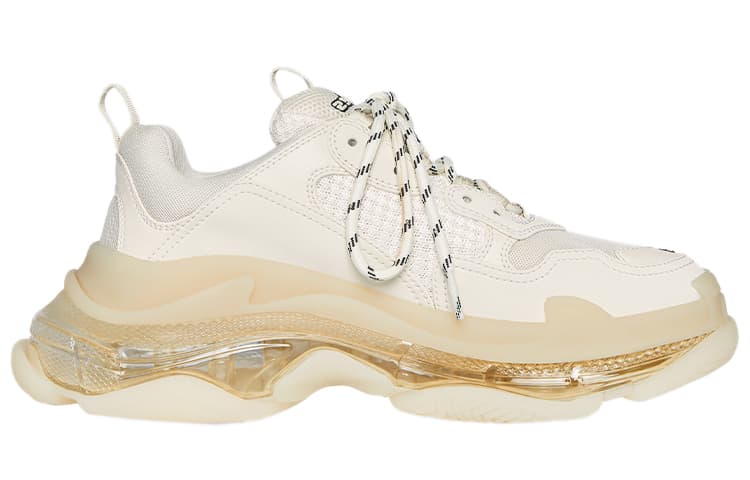 Кроссовки Balenciaga Triple S Clear Sole Beige - изображение 2