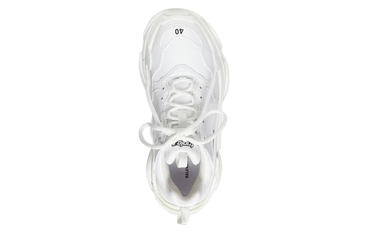 Кроссовки Balenciaga Triple S White - изображение 4