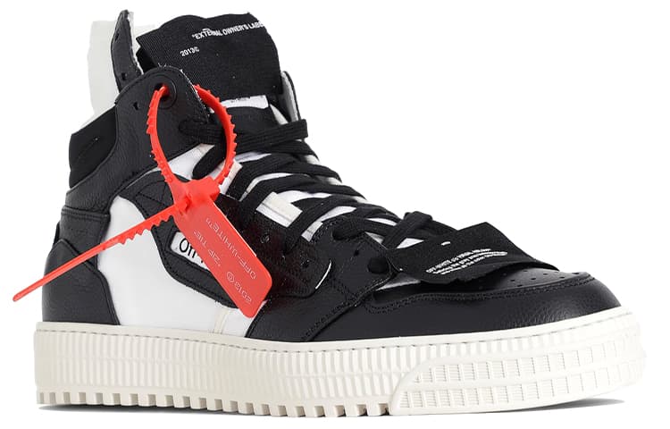 Кроссовки OFF-WHITE Off-Court High Black Yellow - изображение 3