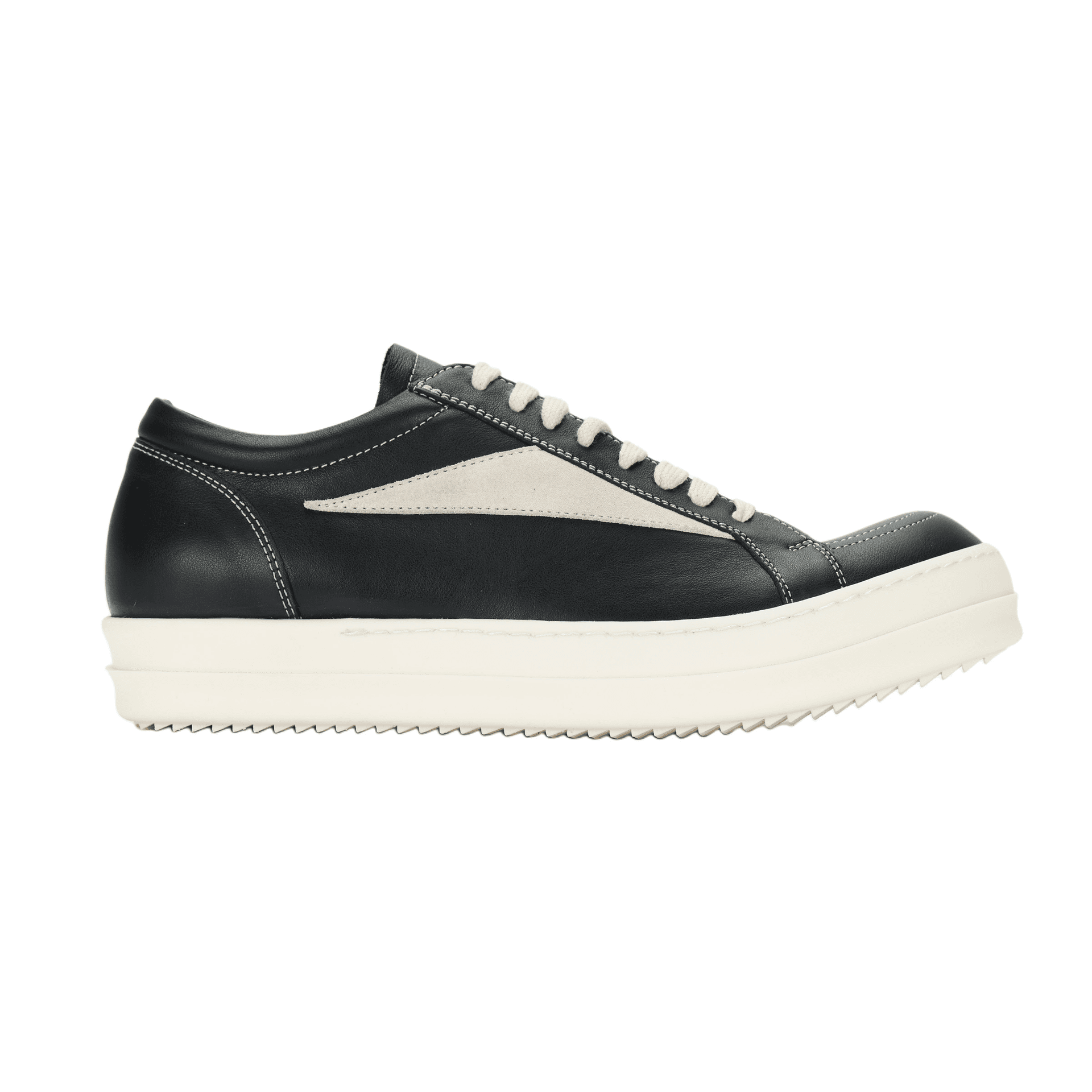 Кроссовки Rick Owens Low Top Sneakers Black - изображение 2