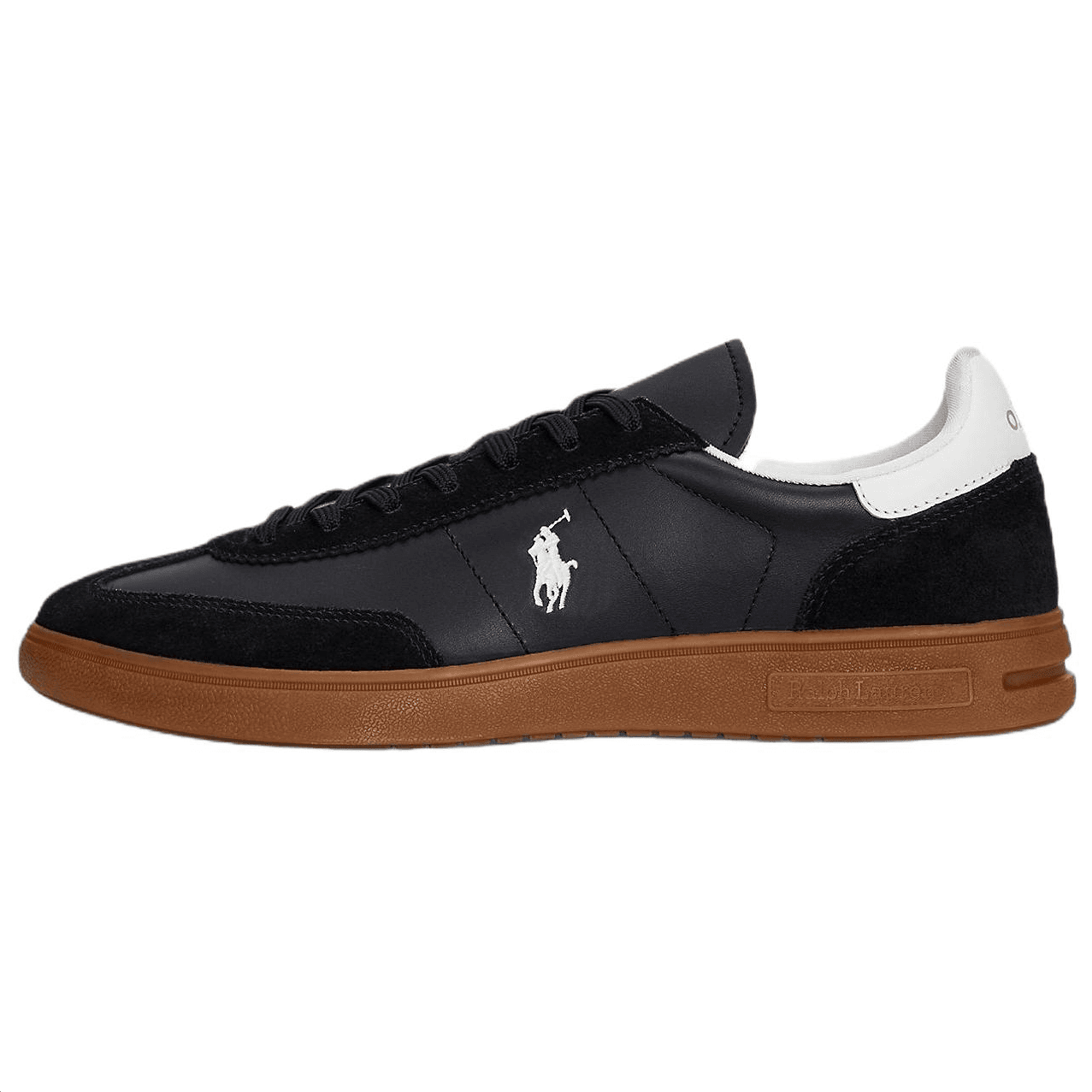 Кроссовки Polo Ralph Lauren Bedford Low Skateboard Кроссовки Унисекс Черные - изображение 1