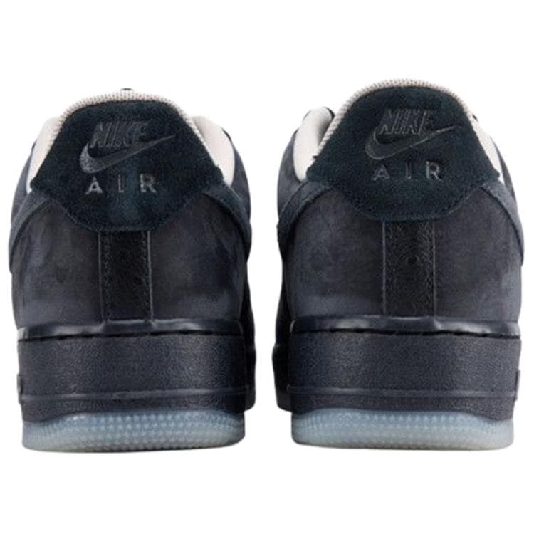Кроссовки Nike Air Force 1 Кожа Амортизация Дышащая Скейтборд Обувь Мужская Черная - изображение 4