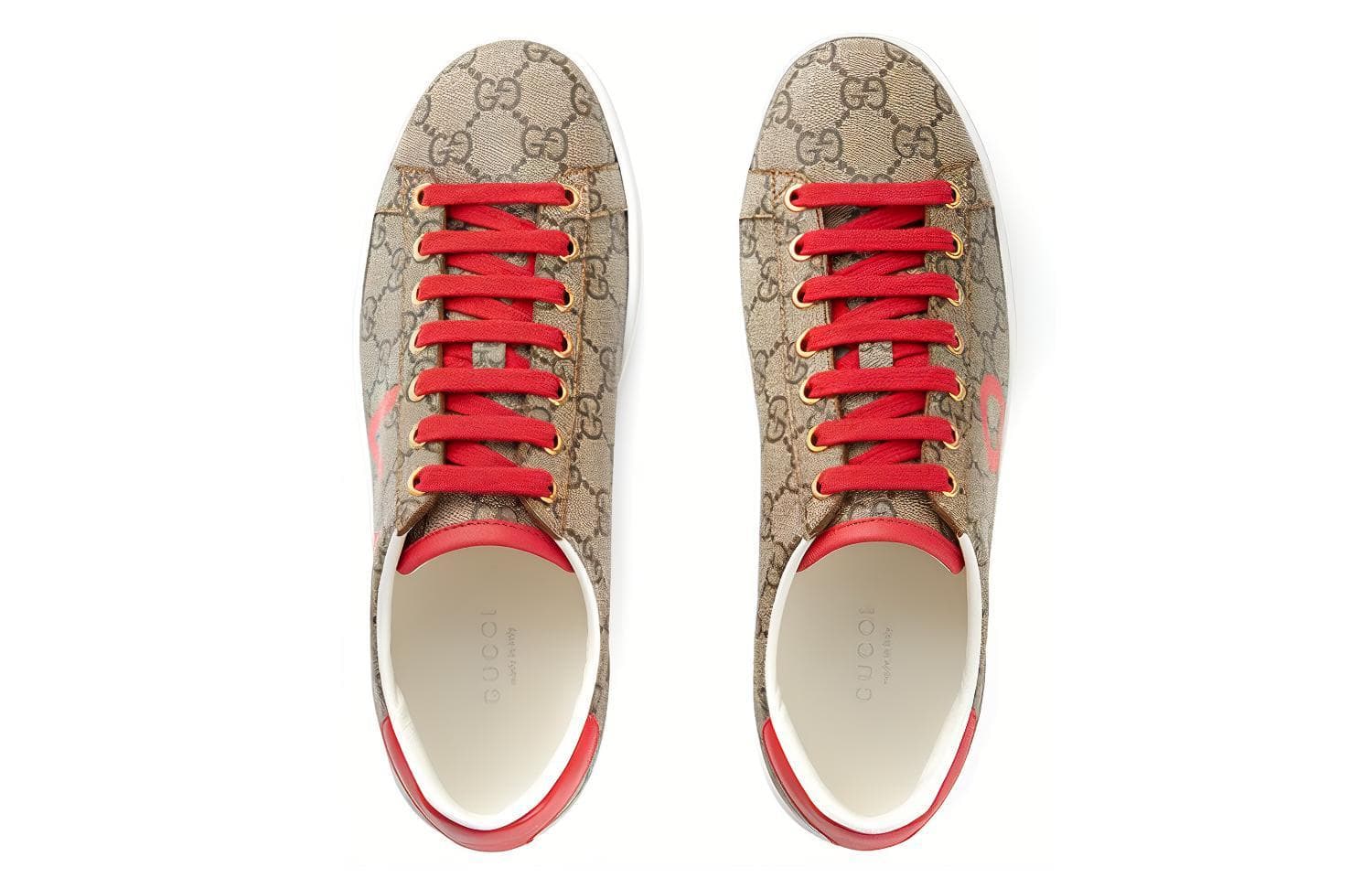 Кроссовки Gucci Ace Valentine's Edition - изображение 4
