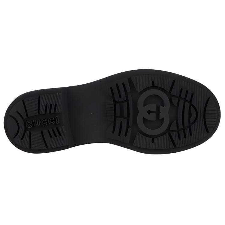 Лоферы GUCCI Patent Loafers Black - изображение 5