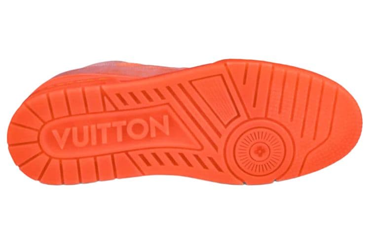 Кроссовки LOUIS VUITTON Trainer Orange - изображение 5