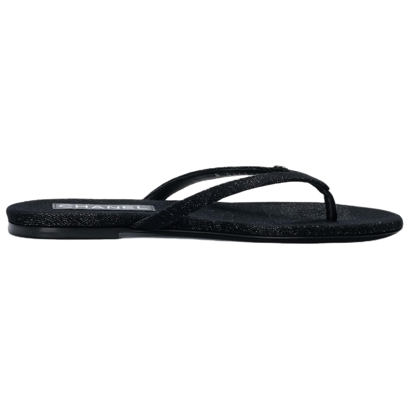 Шлёпанцы CHANEL 24S Flat Toe Sandals Black - изображение 2