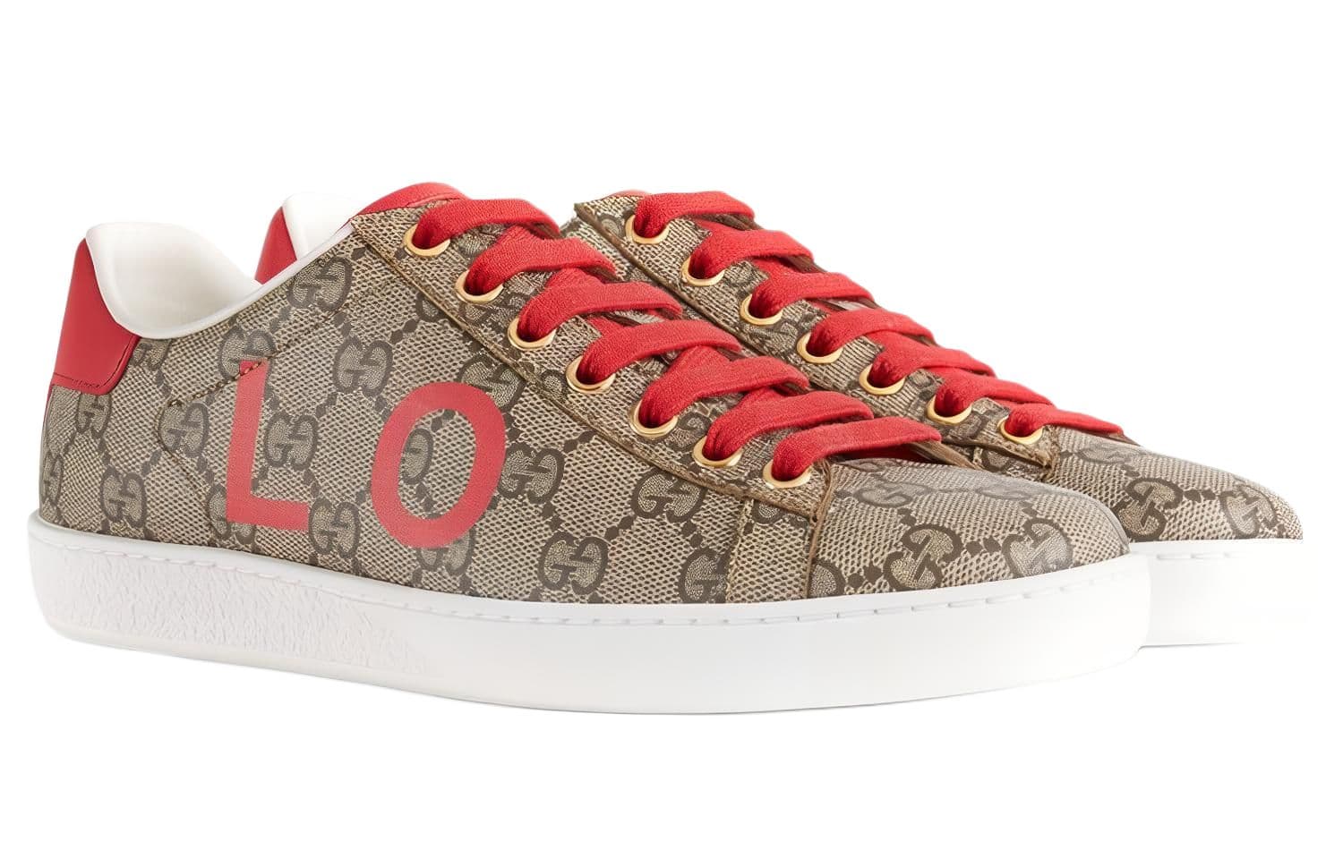 Кроссовки Gucci Ace Valentine's Edition - изображение 2