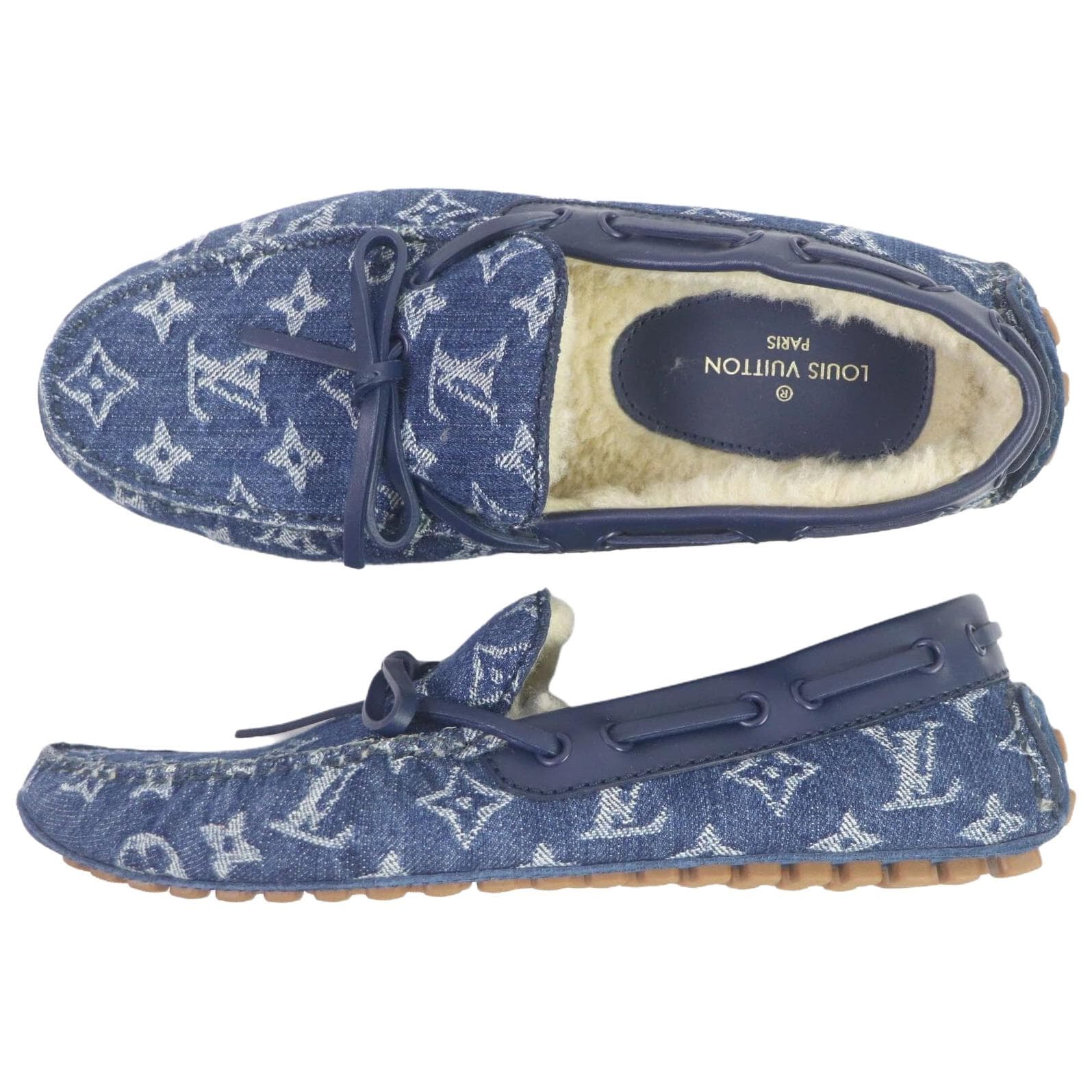 Ботинки Louis Vuitton Loafers Blue - изображение 4