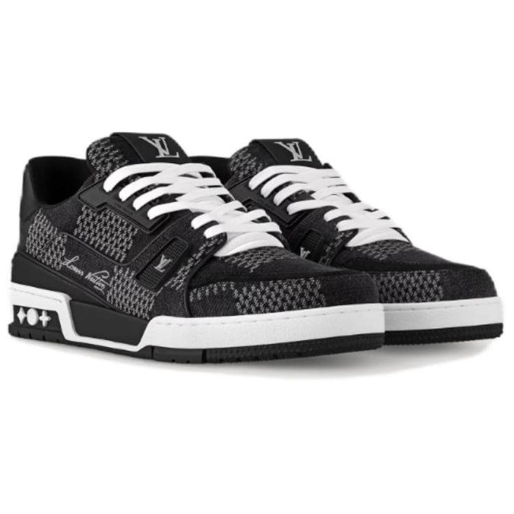 Кроссовки Louis Vuitton Trainer Black - изображение 3