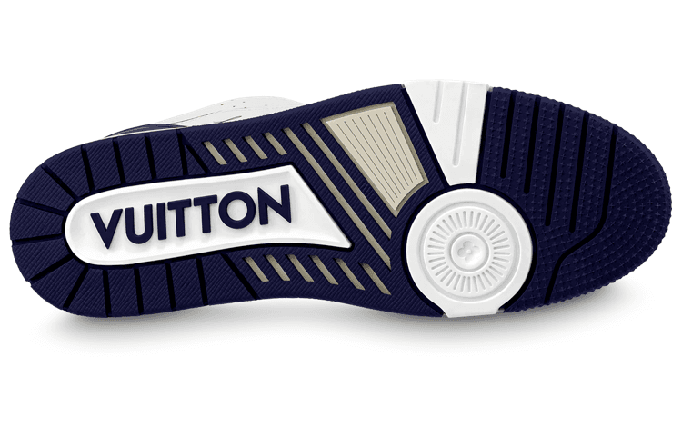 Кроссовки LOUIS VUITTON Trainer #54 White Blue - изображение 5