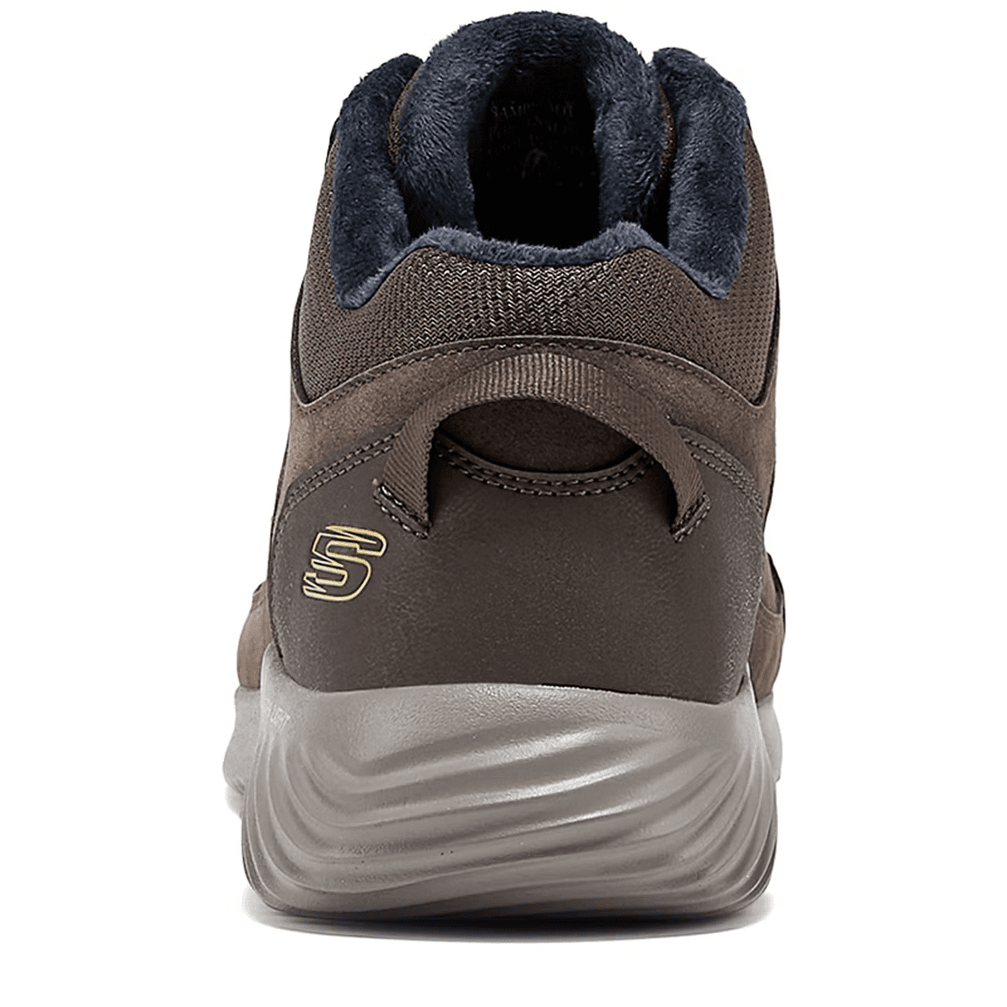 Ботинки зимние Skechers Bounder Универсальный Удобный С флисовой подкладкой Термический Устойчивый к холоду Платформа Покрытие Мягкий - изображение 4