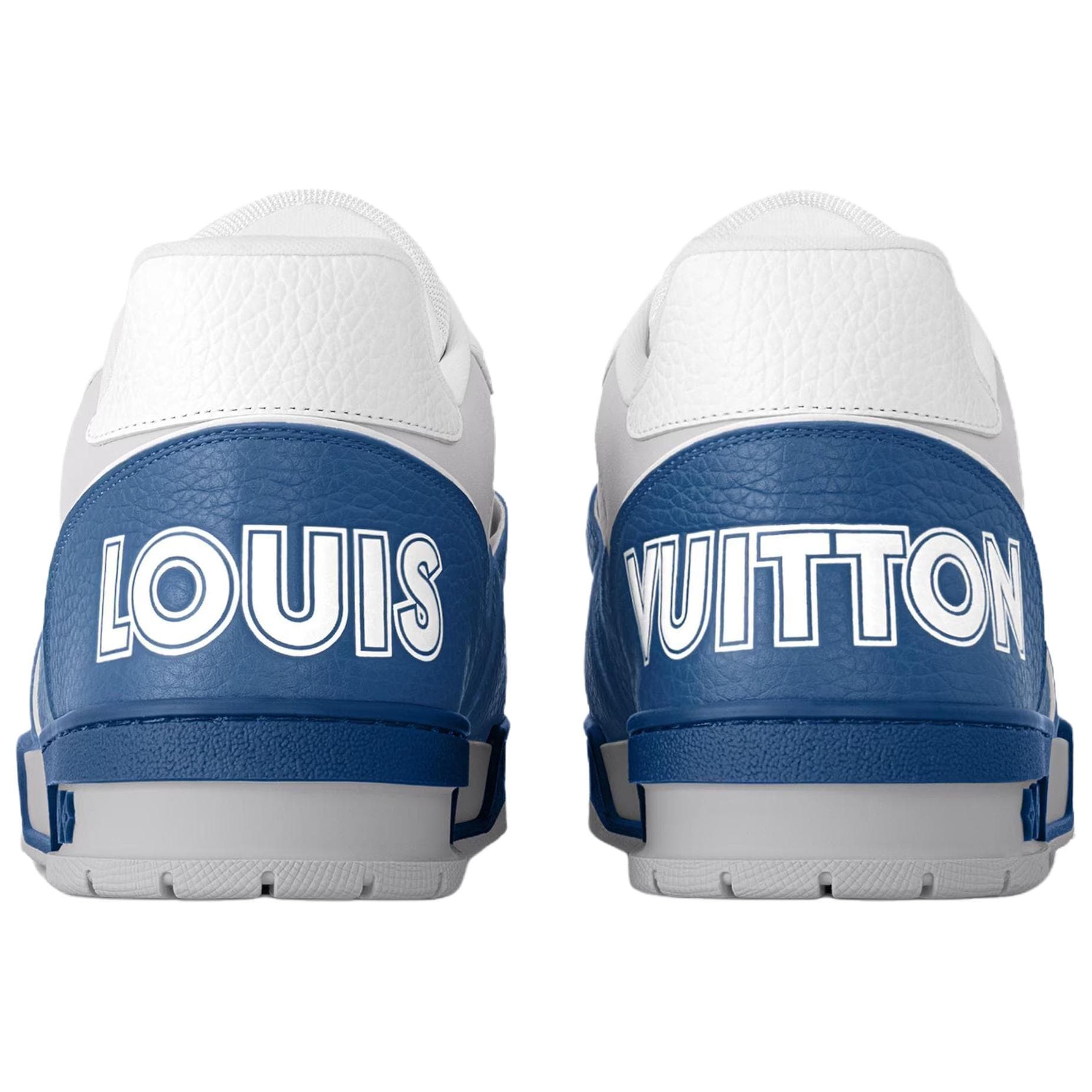 Кроссовки Louis Vuitton Trainer Blue White - изображение 5