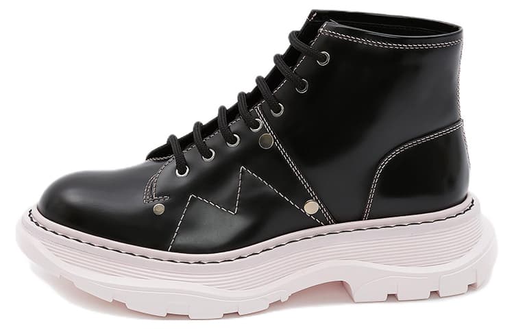 Ботинки Alexander McQueen Tread Slick Boots Black - изображение 1
