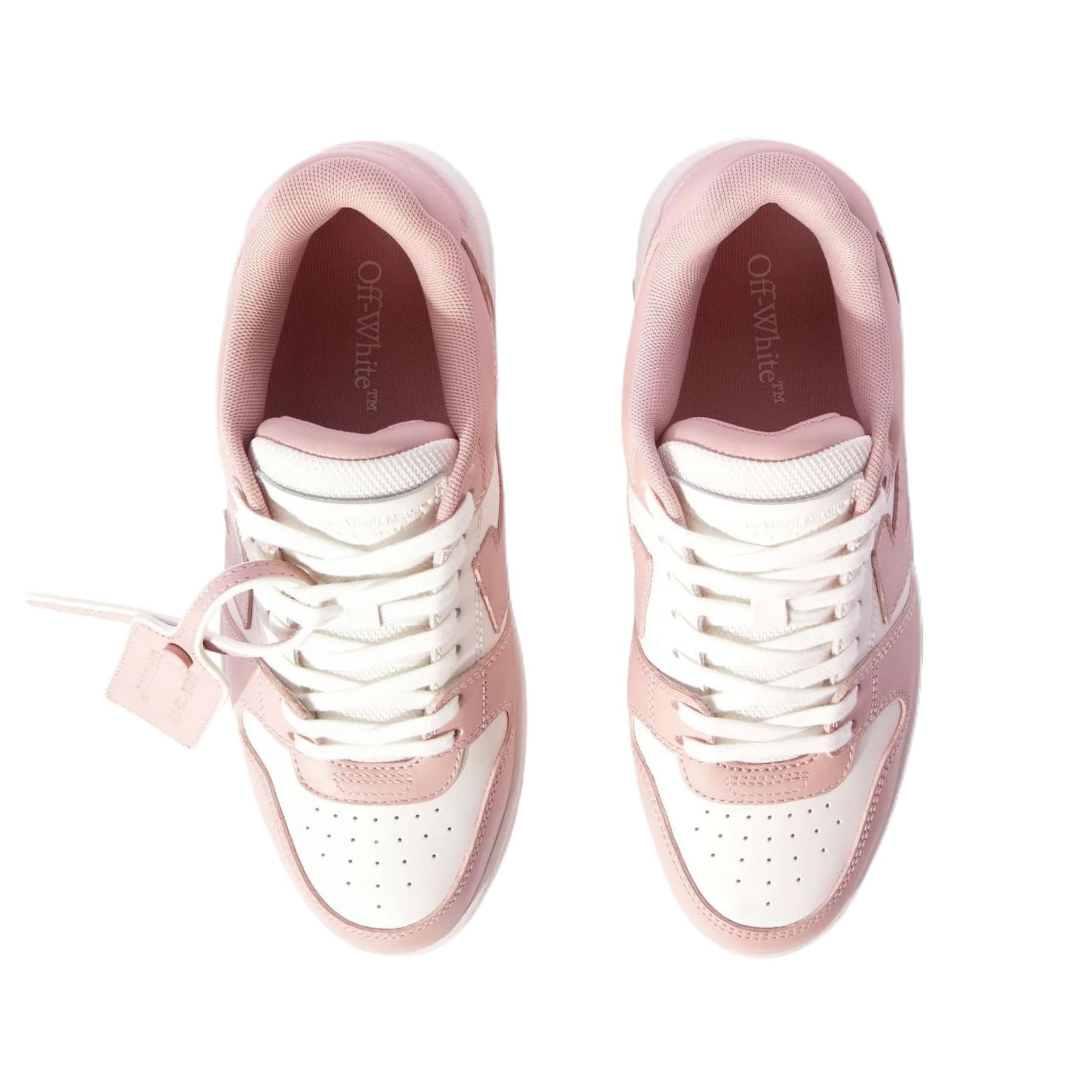 Кроссовки OFF-WHITE Low Top Sneakers Pink - изображение 4