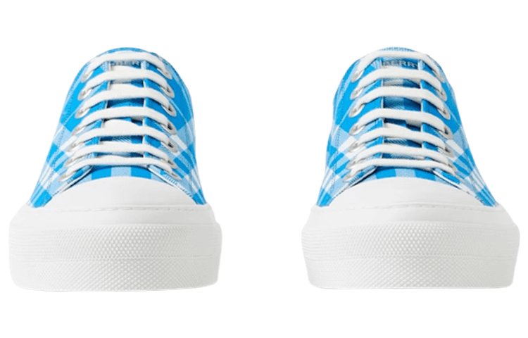 Кеды Burberry Low-Top Blue - изображение 3