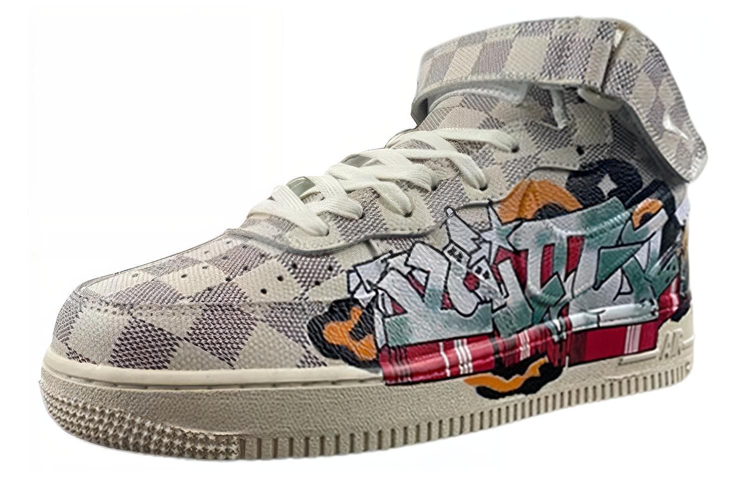Кроссовки Nike x Louis Vuitton Air Force 1 Mid - изображение 2