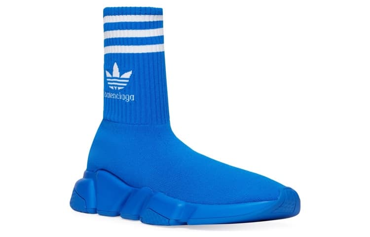 Кроссовки adidas x Balenciaga Speed 1.0 Blue - изображение 2