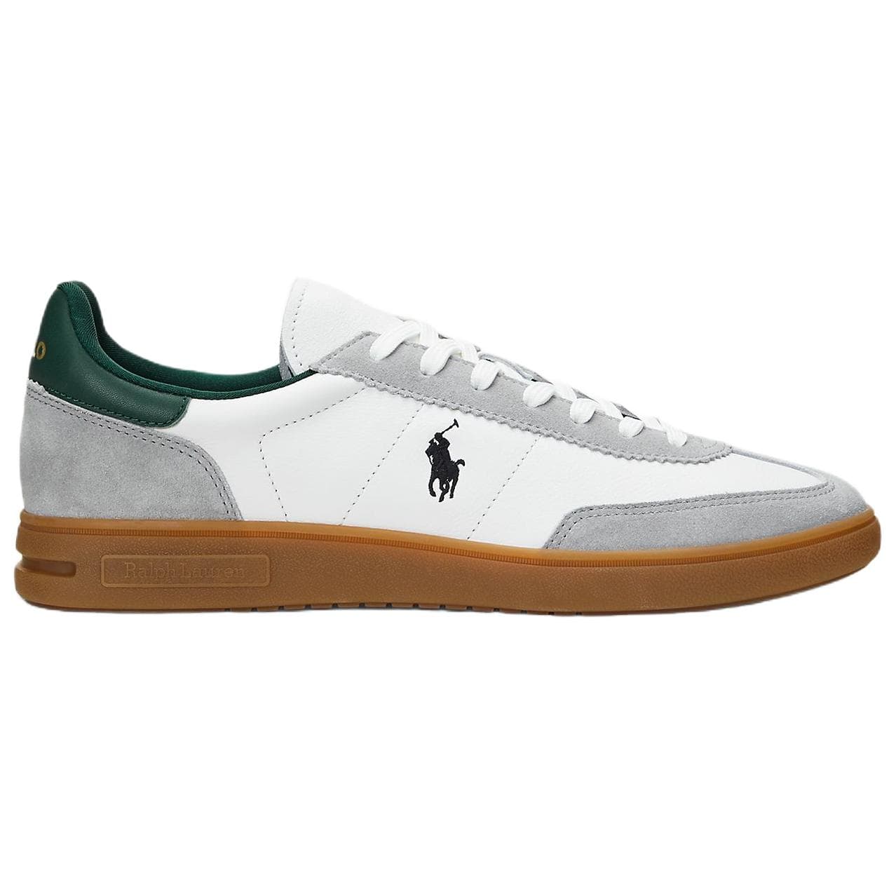 Кроссовки Polo Ralph Lauren Bedford Low Топ Скейтборд Обувь Мужская Серый - изображение 2