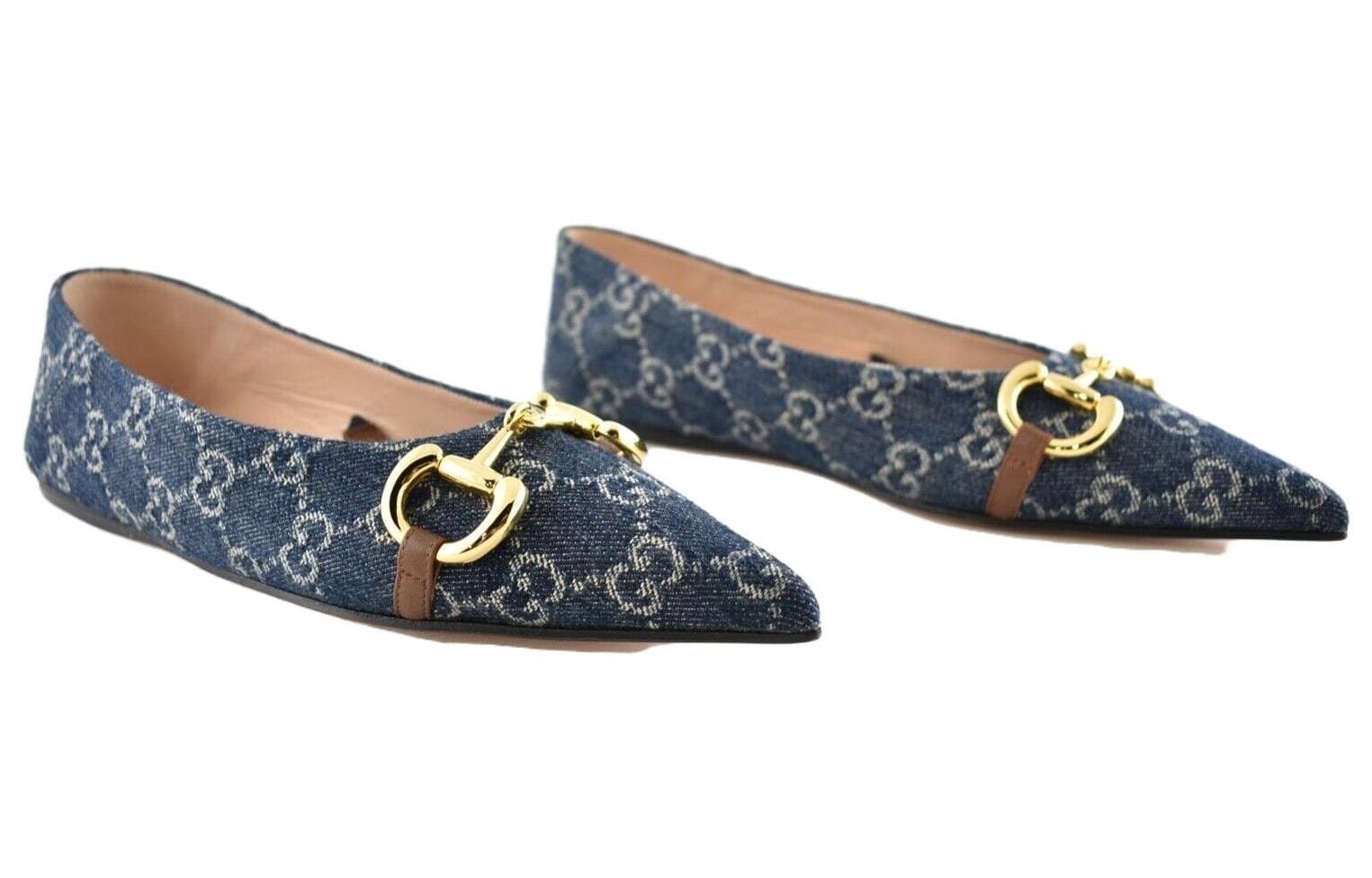 Тапочки Gucci Ballet Flat With Horsebit - изображение 4