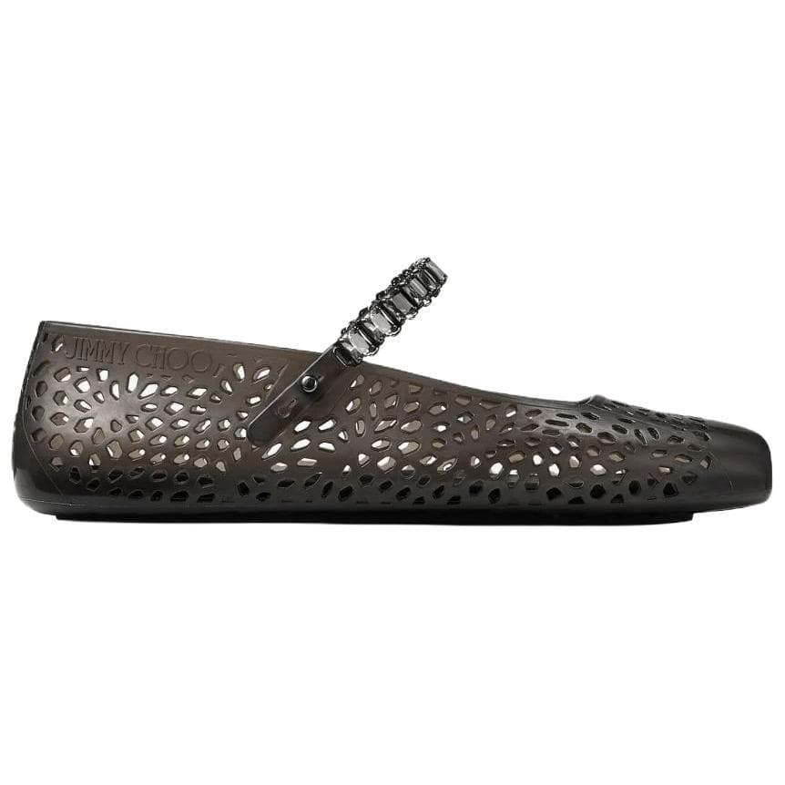 Jimmy Choo The Jelly Тонкие и без объема Туфли Мэри Джейн Женские Черные - изображение 2