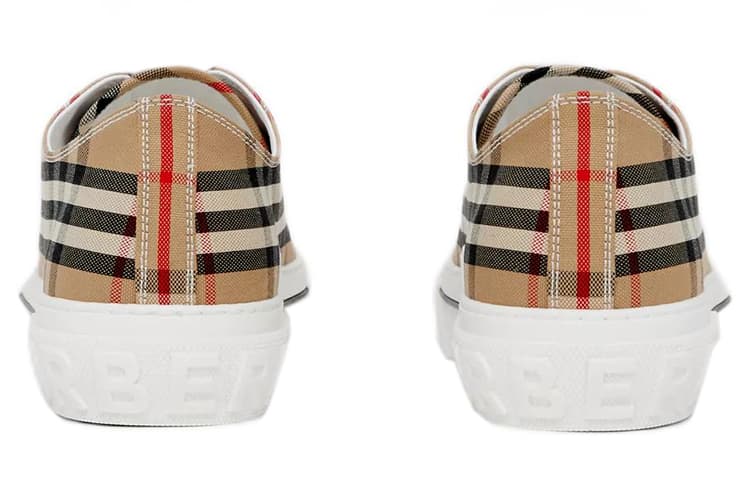 Кроссовки Burberry Vintage Check Sneakers - изображение 5