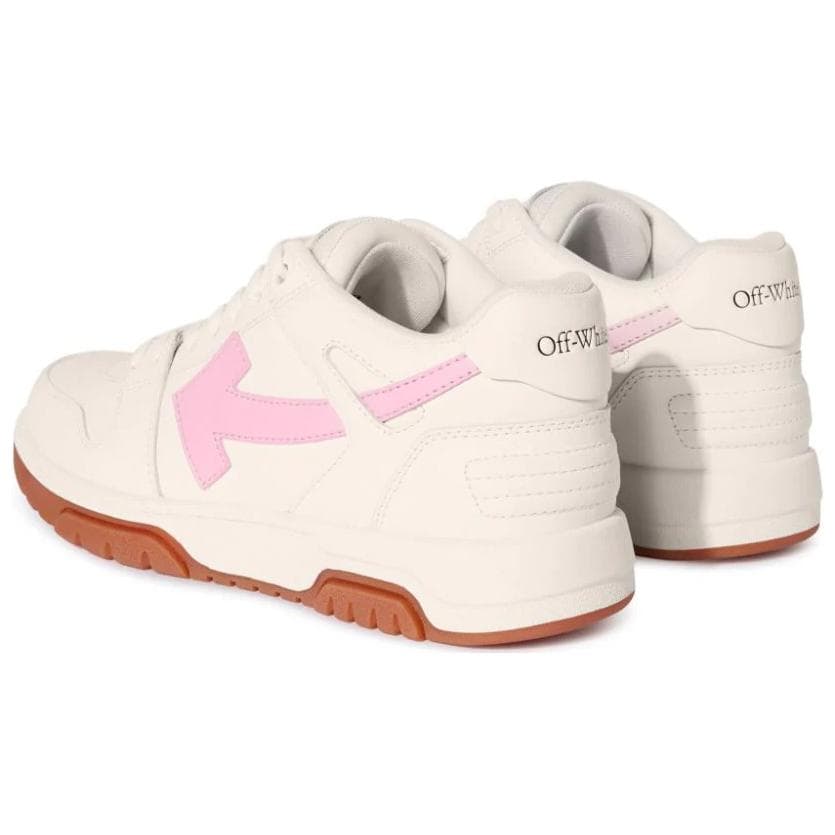 Кроссовки OFF WHITE Кожа Низкий Топ Повседневная Обувь Женская Белая - изображение 4
